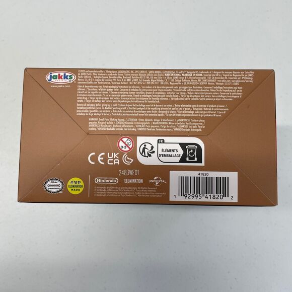 The Super Mario Bros Movie Toy Tanooki Fox Jakks 5" Action Figure - Picture 6 of 6